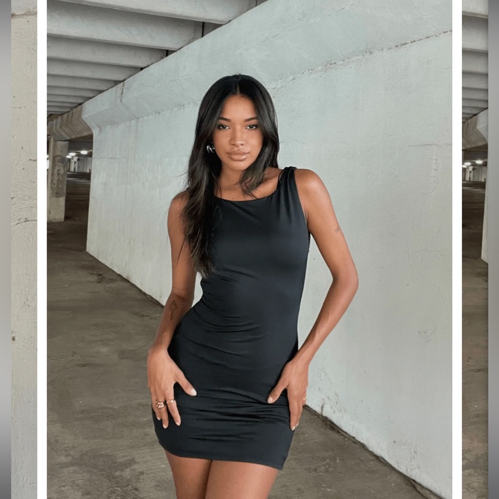 Double Down Backless Luna B dress